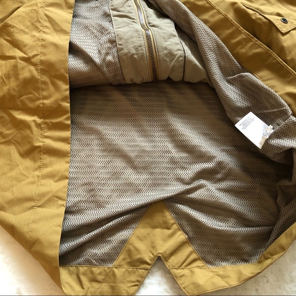 REI Full Zip Jacket w/ Hood in Collar XXL Functional Stylish Outdoors Hiking - Picture 4 of 10